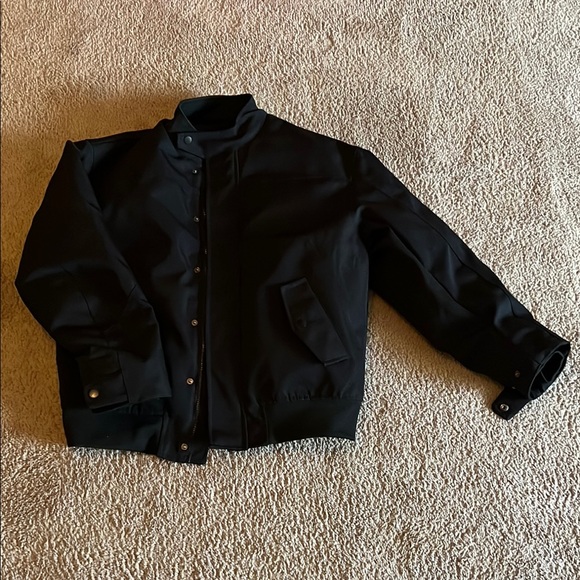 American Stitch Other - BLK Jacket, full zip n buttons 2 inside pockets n outside pockets with buttons